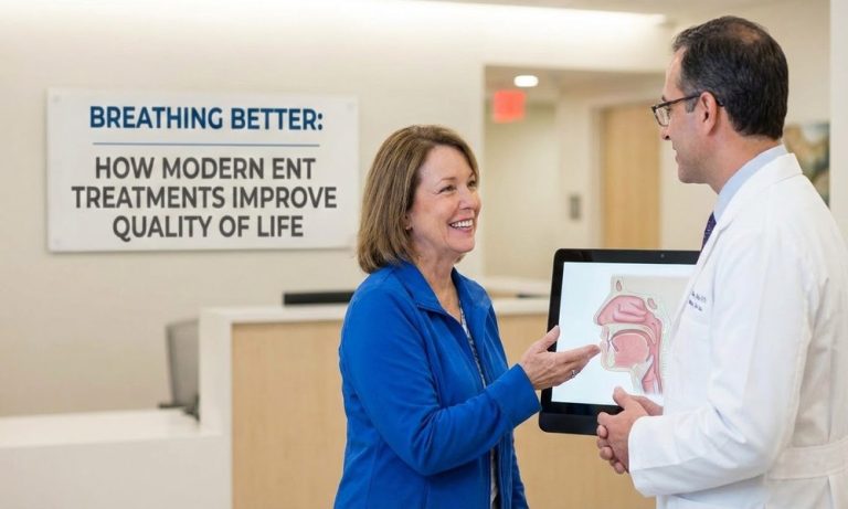Breathing Better: How Modern ENT Treatments Improve Quality of Life