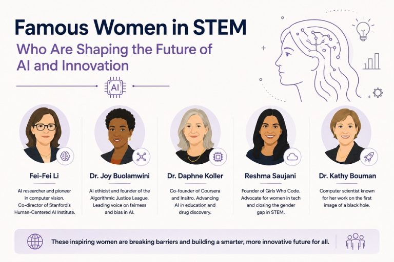 Famous Women in STEM Who Are Shaping the Future of AI and Innovation Future of AI and Innovation